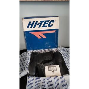 Hi-Tec Magnum Junior Tactical Boots Black Leather Size 6 Mens New In Box...